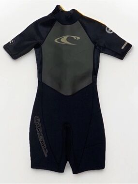 O’Neill Youth Wetsuit Hammer Super Stretch Kids Size 14 Black Gray Watersports